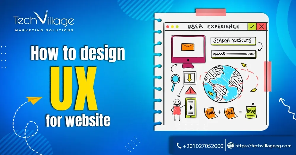 how to design ux for website