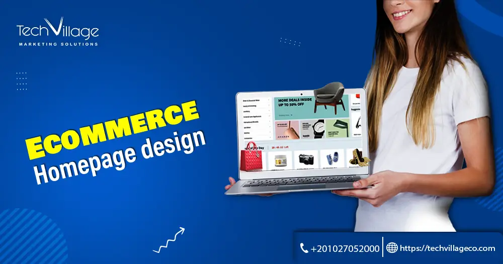 ecommerce homepage design