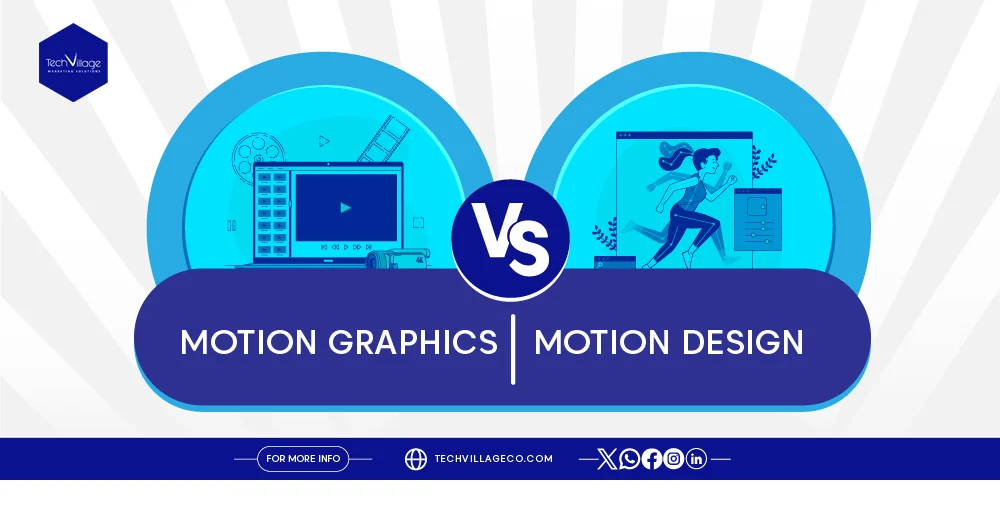 motion design vs motion graphics