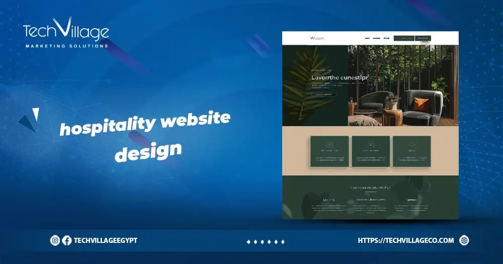 hospitality website design