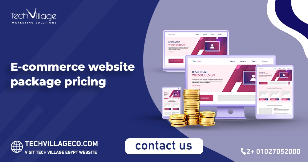 ecommerce website package pricing