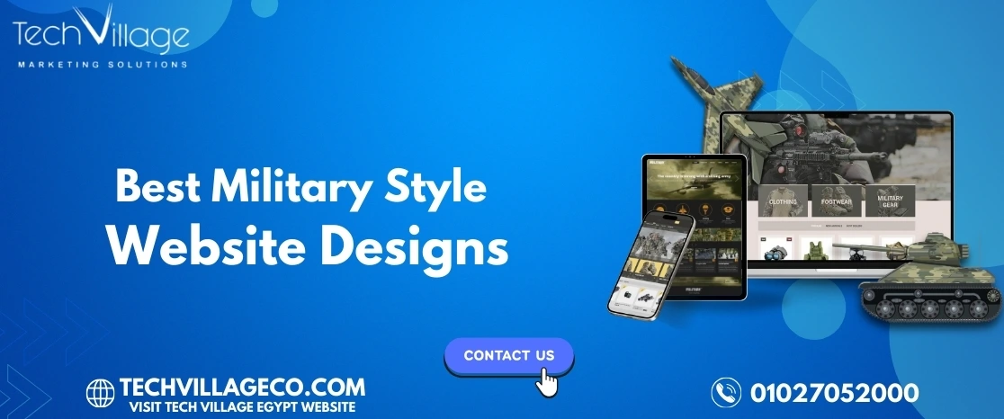 best military style website designs